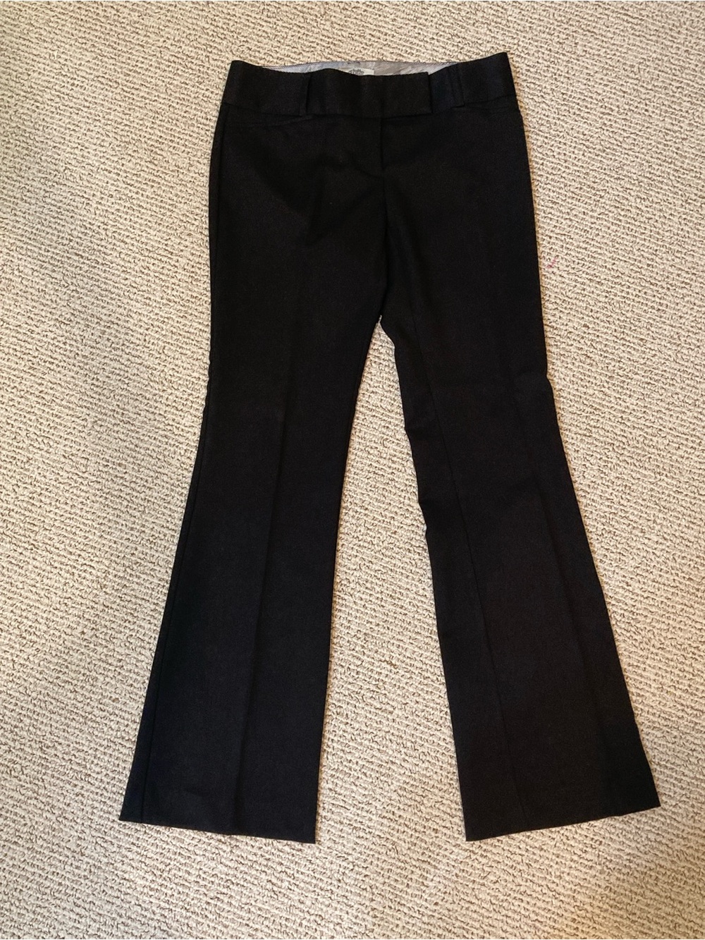 Classic Black Work Pants for Women - Tailored Flare